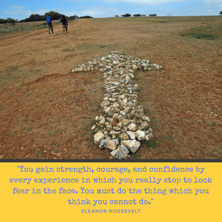 You gain strength, courage, and confidence by every experience in which you really stop to look fear in the face. You must do the thing which you think you cannot do.Eleanor Roosevelt