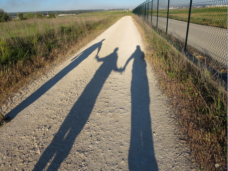obligatory pilgrim shadow shot